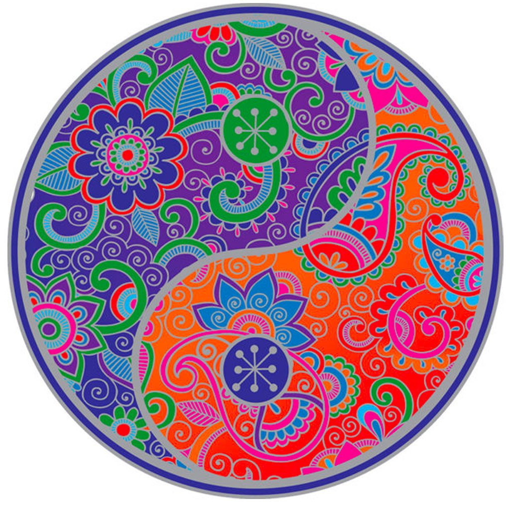 Yin Yang - Sunseal Sticker